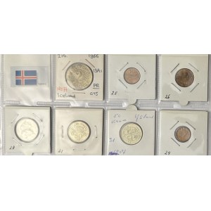 Iceland Lot 7 coins