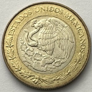 Mexico 10 Nuevos Pesos ,1998