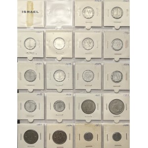 Israel Lot 18 coins