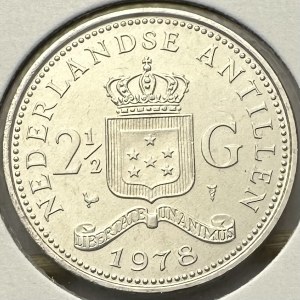 Nederlandse Antillen 21/2 Gulden 1978
