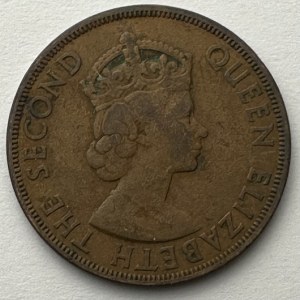 British territories 2 cents 1958