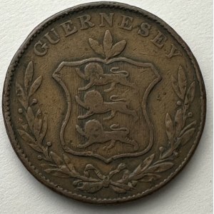 Guernsey United Kingdom 8 doubles 1834