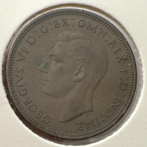 United Kingdom 1/2 Penny 1948