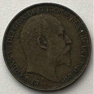 United Kingdom 1 Farthing 1907