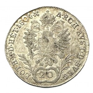 Austria 20 Kreuzer 1804 A