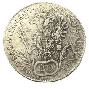 Austria 20 Kreuzer 1807 A