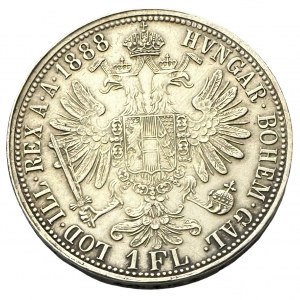 Austria 1 Gulden 1888