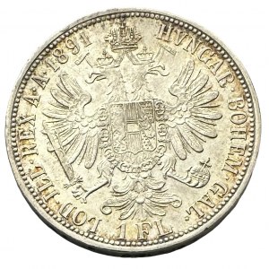 Austria 1 Gulden 1891