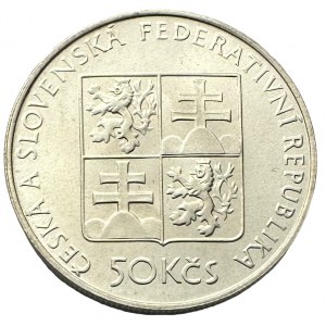 ČSFR 50Kčs 1991 Parník Bohemia