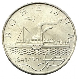 ČSFR 50Kčs 1991 Parník Bohemia