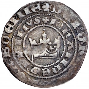 Böhmen, Johann von Luxemburg, Prager Pfennig, 1311-1340, Männer. Kutná Hora