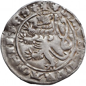 Böhmen, Johann von Luxemburg (1310-1346), Prager Pfennig, 1340-1346, Männer. Kutná Hora