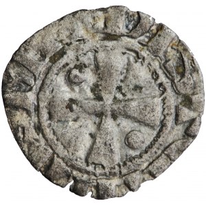 Francúzsko, Champagne, biskupstvo Meaux, Burchard (1120-1134), denár