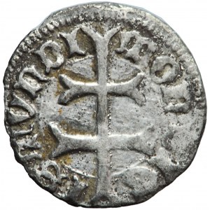 Maďarsko, Žigmund Luxemburský, denár, 1390-1427, bez značky mincovne.