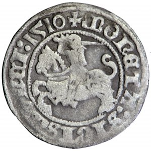 Litauen, Sigismund der Alte, halber Pfennig, 1510, m. Vilnius