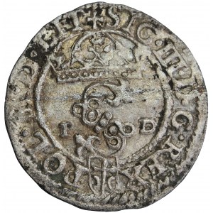 Poľsko, Žigmund III, koruna, šiling, 1589, muži. Olkusz