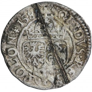 Poľsko, Žigmund III, koruna, šiling, 1589, muži. Olkusz