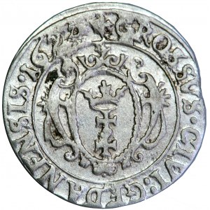 Poľsko, Žigmund III, Gdansk, penny, 1624, muži. Gdansk