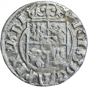 Poľsko, Žigmund III, koruna, poltorak, 1624, m. Bydgoszcz