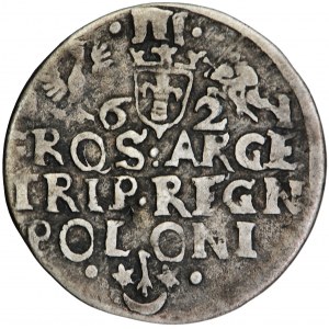 Polen, Sigismund III., Krone, Trojak, 1621, Männer. Krakau