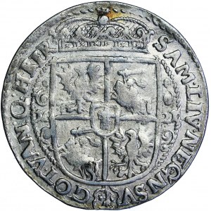 Polen, Sigismund III., Krone, ort, 1621, Männer. Bromberg (Bydgoszcz)