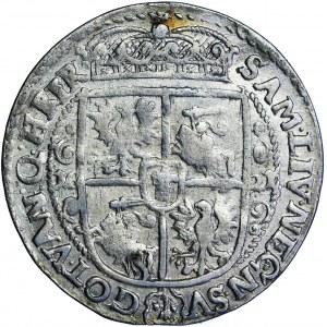 Polska, Zygmunt III, Korona, ort, 1621, men. Bydgoszcz