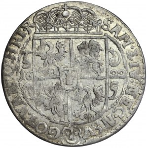 Polska, Zygmunt III, Korona, ort, 1622, men. Bydgoszcz