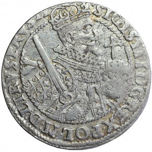 Poľsko, Žigmund III, Koruna, ort, 1622, muži. Bydgoszcz