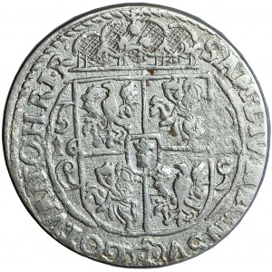 Poľsko, Žigmund III, Koruna, ort, 1622, muži. Bydgoszcz