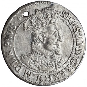 Polska, Zygmunt III, Gdańsk, ort, 1618, men. Gdańsk
