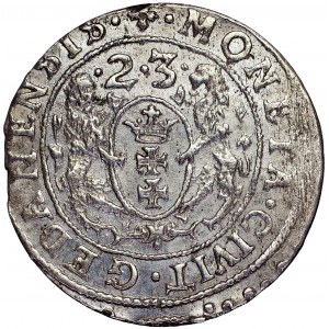 Polska, Zygmunt III, Gdańsk, ort, 1623, men. Gdańsk