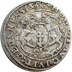 Polska, Zygmunt III, Gdańsk, ort, 1625, men. Gdańsk