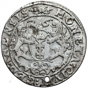 Polen, Sigismund III., Danzig, ort, 1626/5, men. Gdańsk