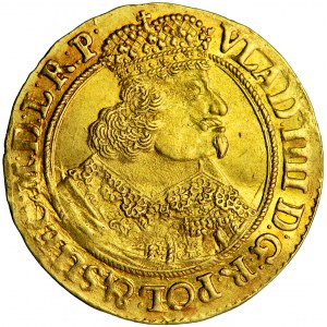 Poľsko, Ladislav IV, Gdansk, červené zlato ("dukát"), 1648, muži. Gdansk