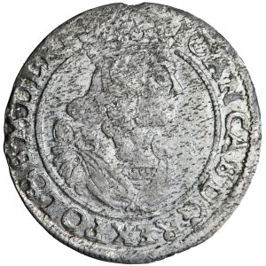 Polska, Jan Kazimierz, Korona, szóstak, 1664, men. Bydgoszcz