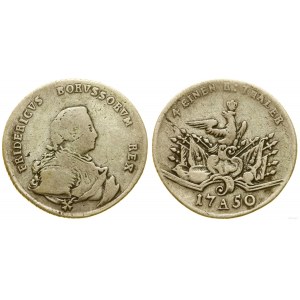 Niemcy, 1/4 talara, 1750 A, Berlin