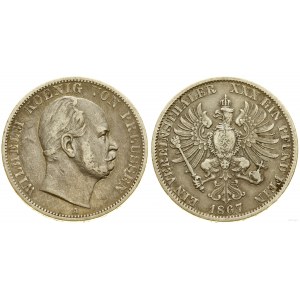 Niemcy, talar (Vereinstaler), 1867 A, Berlin