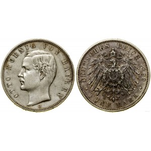 Niemcy, 5 marek, 1899 D, Monachium