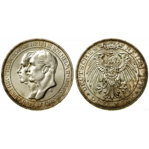 Niemcy, 3 marki, 1911 A, Berlin