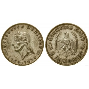 Niemcy, 2 marki, 1934 F, Stuttgart