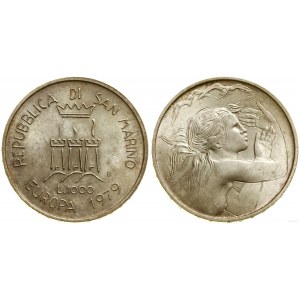 San Marino, 1.000 lirów, 1979, Rzym
