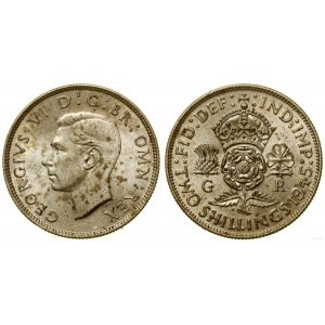 Wielka Brytania, 2 szylingi (floren), 1945, Londyn
