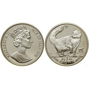 Wyspa Man, 1 dolar, 1991, Tadworth (Pobjoy Mint)