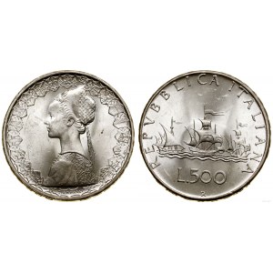 Włochy, 500 lirów, 1967, Rzym