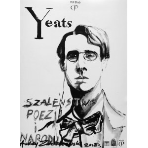 Andrzej Zwierzchowski, Plakat okolicznościowy z uroczystości w PEN klubie (Yeats)