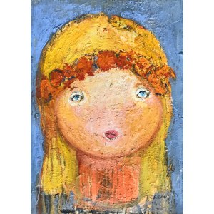 Jolanta Caban, Portrait of a girl, 2017
