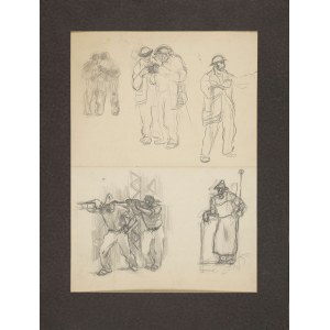 Władysław ZAKRZEWSKI, Sketches of steelworkers