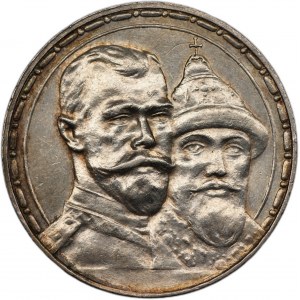 ROSJA - Mikołaj II - Rubel 1913 - 300 lat Dynastii Romanowów