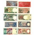 INDONEZJA - Zestaw 31 sztuk banknotów