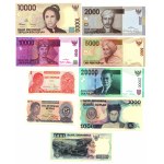 INDONEZJA - Zestaw 31 sztuk banknotów